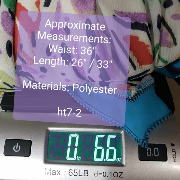 Work to Weekend Woman size 14W Multicolor Knee Length Polyester Skirt - Picture 6 of 6